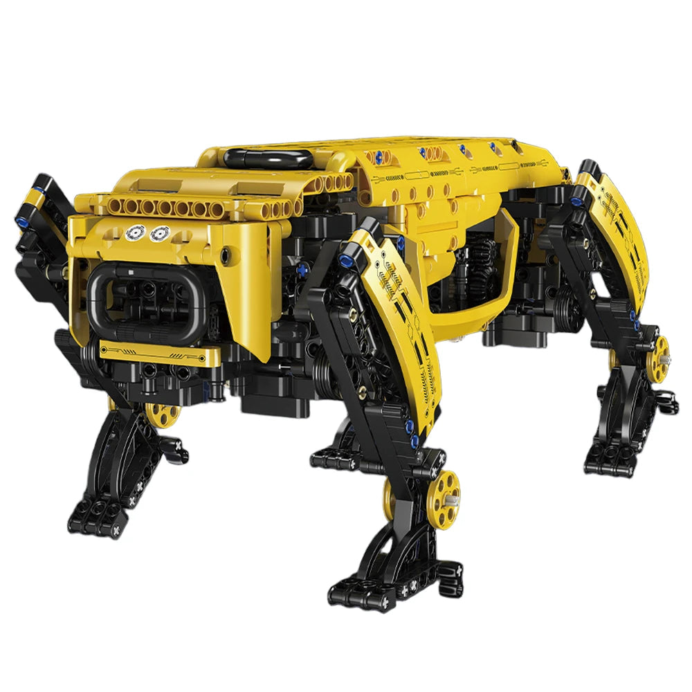 Mould King 15075 / 15067 Technical RC Programmable Robot Building Block Motorized AlphaDog Model Brick Assembly Kit 921pcs Kids Gift