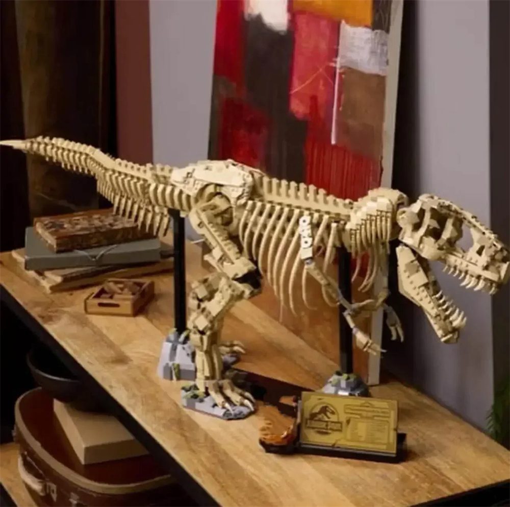 3145PCS MOC Dinosaur Fossil Skeleton Assembly Building Block Kit Desktop Ornaments Children’s Toys