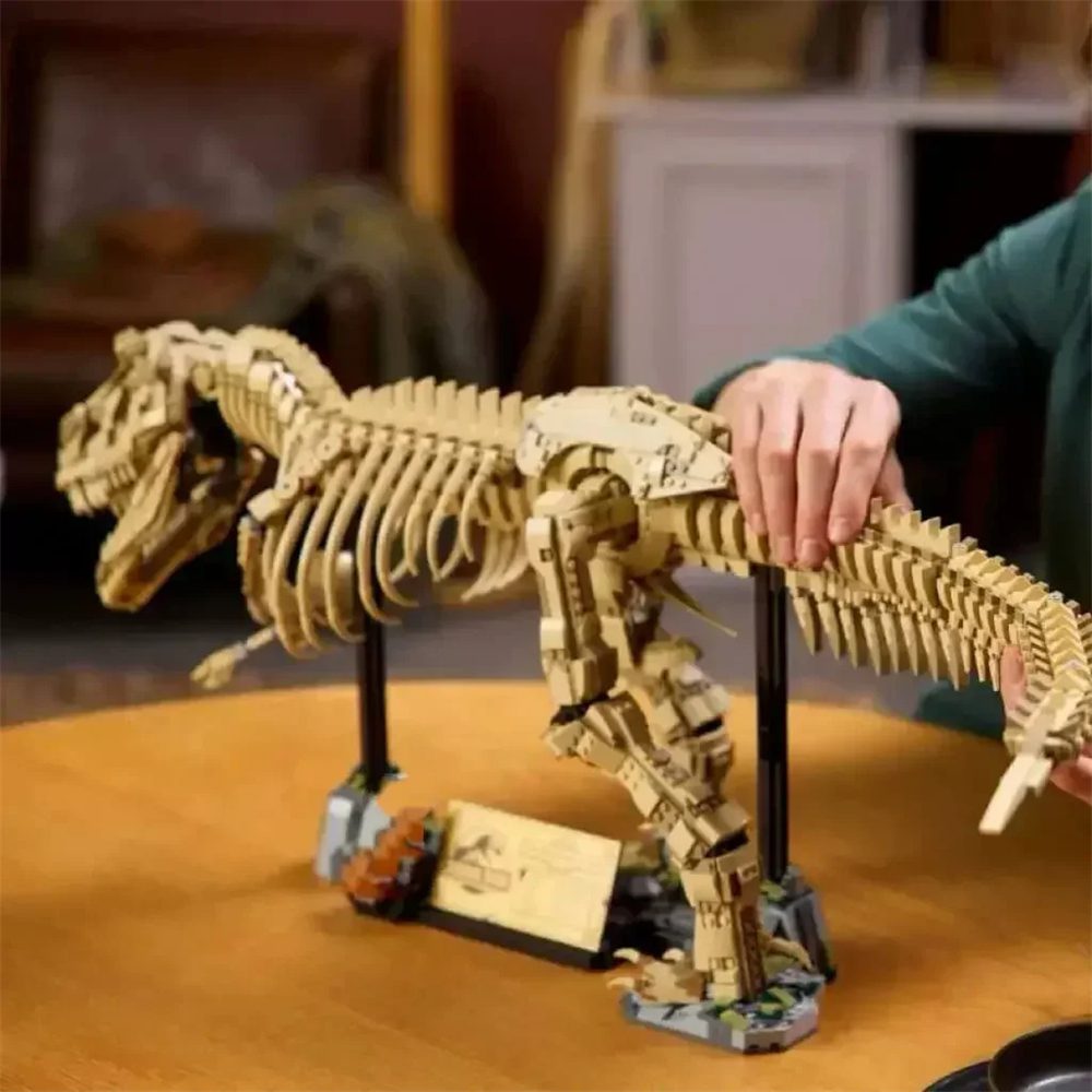 3145PCS MOC Dinosaur Fossil Skeleton Assembly Building Block Kit Desktop Ornaments Children’s Toys